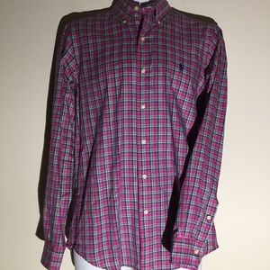 Ralph Lauren Long Sleeve Button Down Shirt (Small)